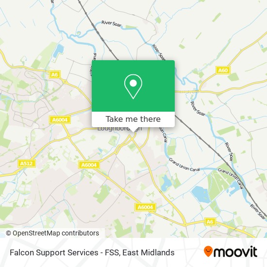 Falcon Support Services - FSS map