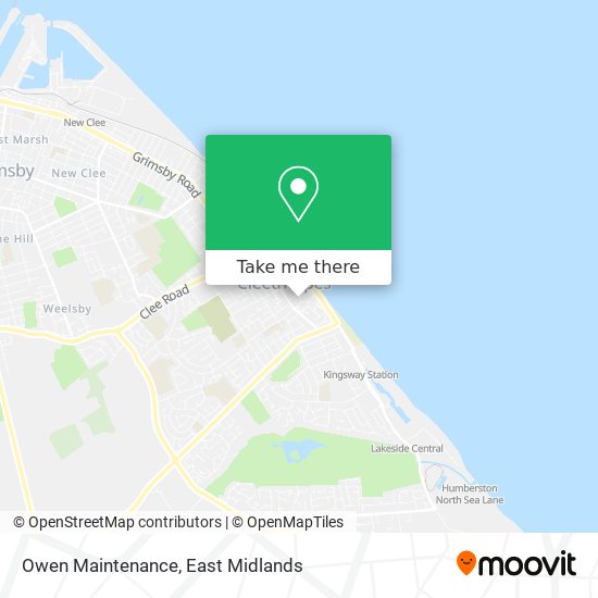 Owen Maintenance map