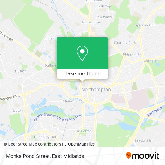 Monks Pond Street map