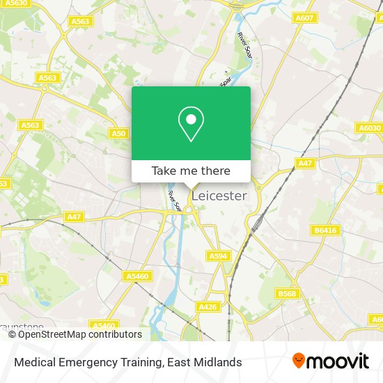 Medical Emergency Training map