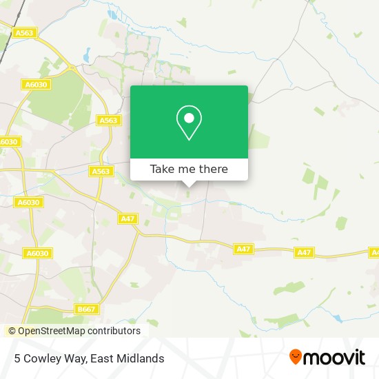 5 Cowley Way map