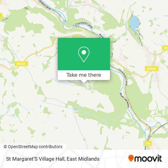 St Margaret’S Village Hall map