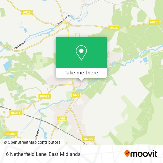 6 Netherfield Lane map