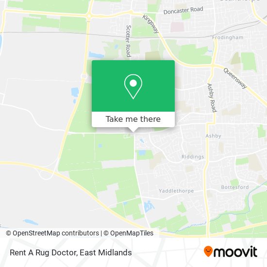 Rent A Rug Doctor map