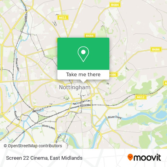 Screen 22 Cinema map