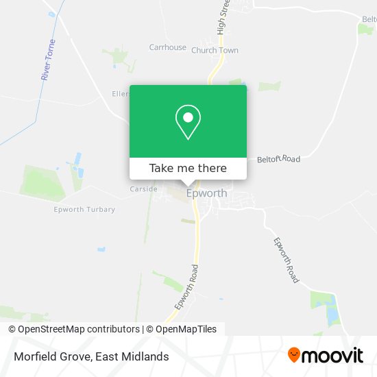 Morfield Grove map