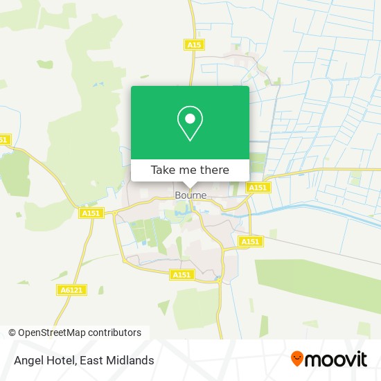 Angel Hotel map