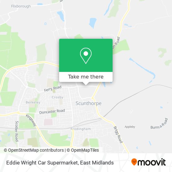 Eddie Wright Car Supermarket map