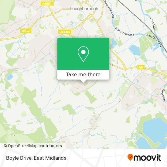 Boyle Drive map