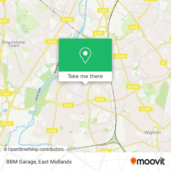 BBM Garage map