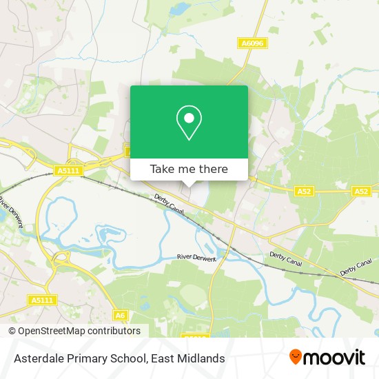 Asterdale Primary School map