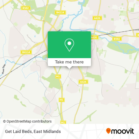 Get Laid Beds map