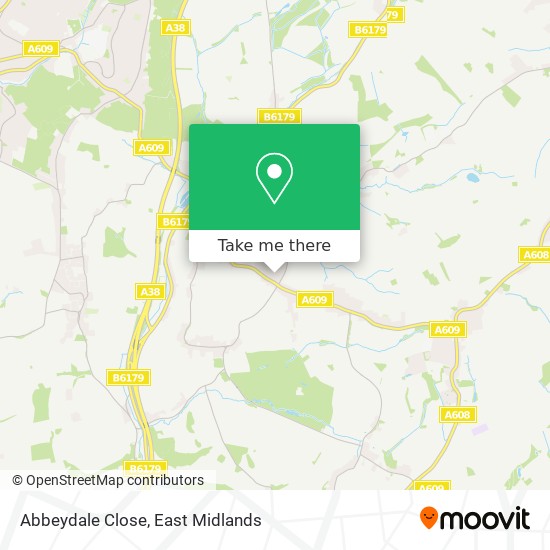 Abbeydale Close map