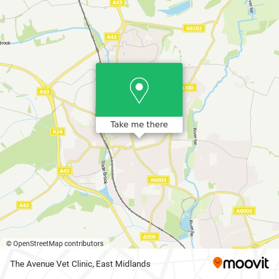 The Avenue Vet Clinic map