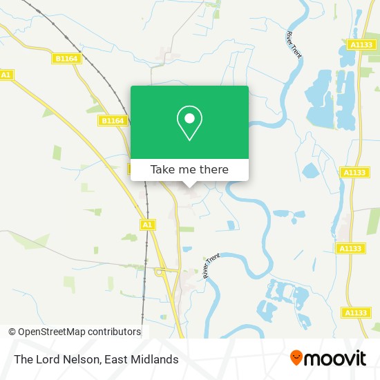 The Lord Nelson map