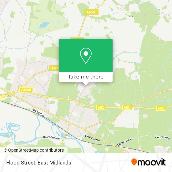 Flood Street map