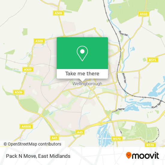 Pack N Move map