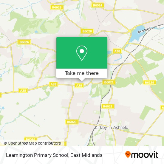 Leamington Primary School map