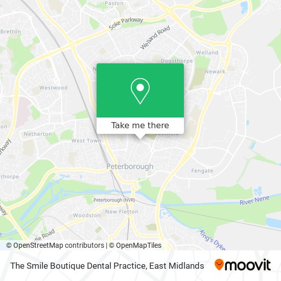 The Smile Boutique Dental Practice map