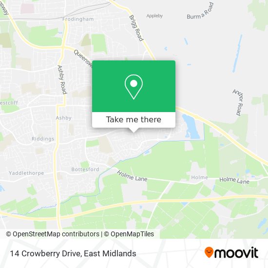 14 Crowberry Drive map