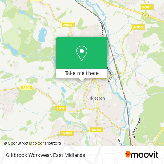Giltbrook Workwear map
