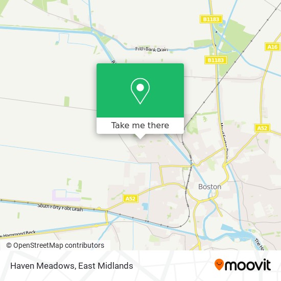 Haven Meadows map