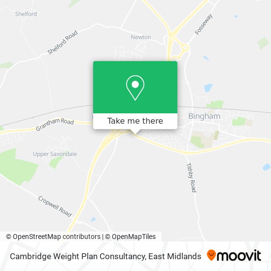 Cambridge Weight Plan Consultancy map