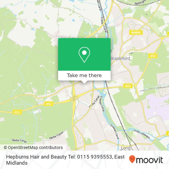 Hepburns Hair and Beauty Tel: 0115 9395553 map