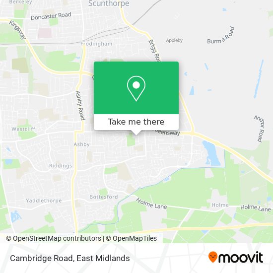 Cambridge Road map