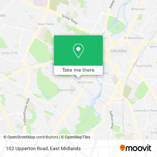 102 Upperton Road map