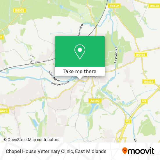 Chapel House Veterinary Clinic map