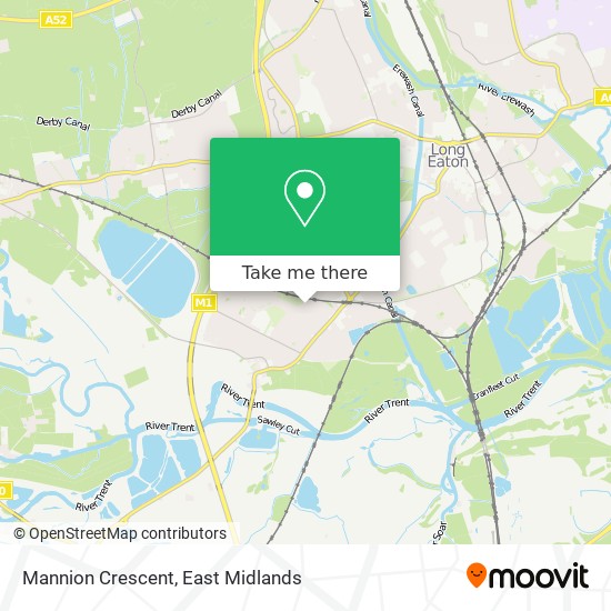 Mannion Crescent map