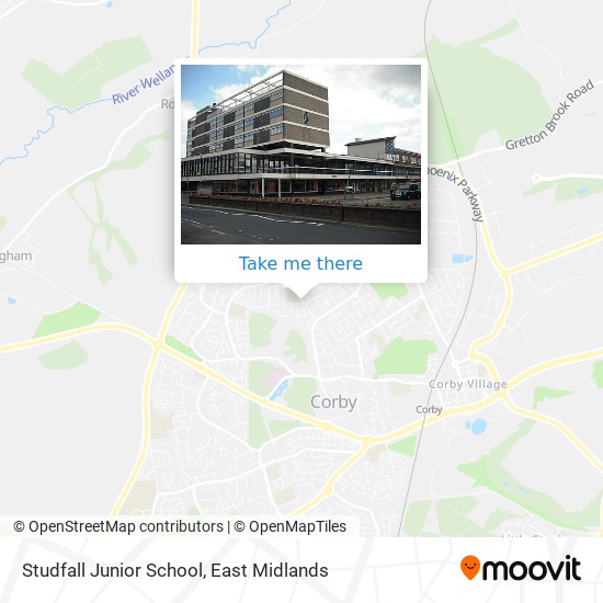 Studfall Junior School map