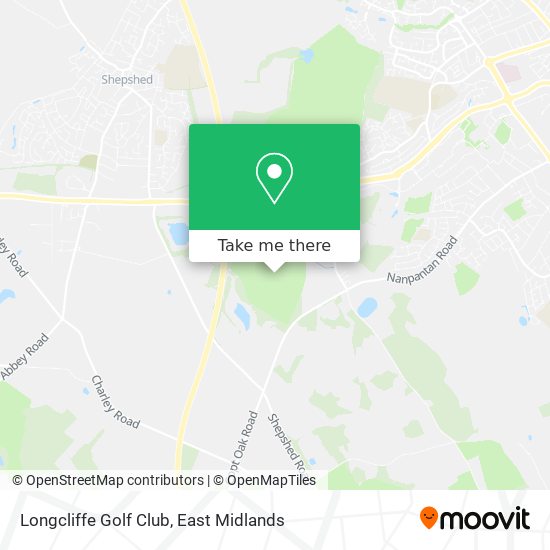 Longcliffe Golf Club map