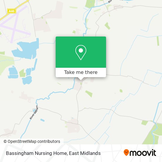 Bassingham Nursing Home map