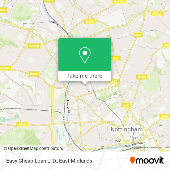 Easy Cheap Loan LTD. map