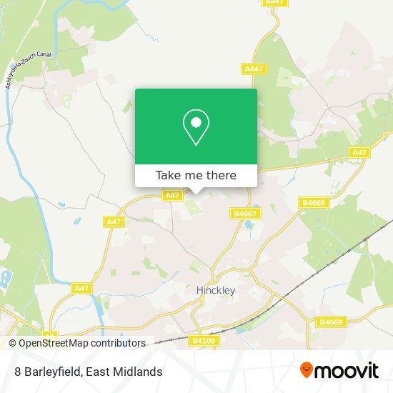 8 Barleyfield map
