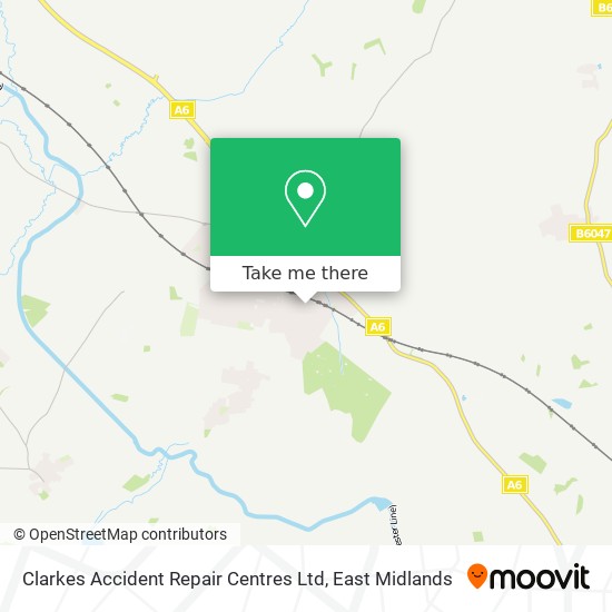 Clarkes Accident Repair Centres Ltd map