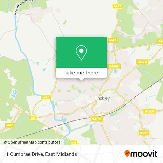 1 Cumbrae Drive map
