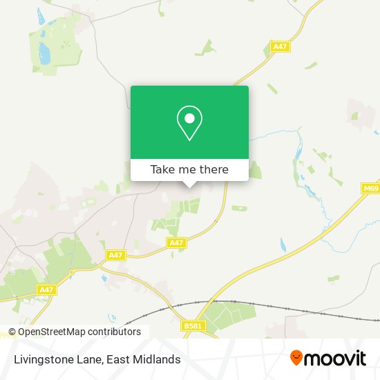 Livingstone Lane map