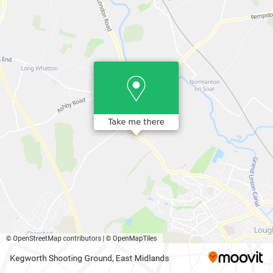 Kegworth Shooting Ground map