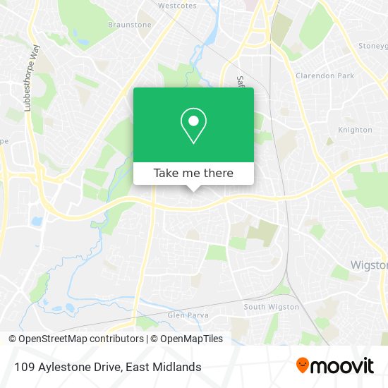 109 Aylestone Drive map