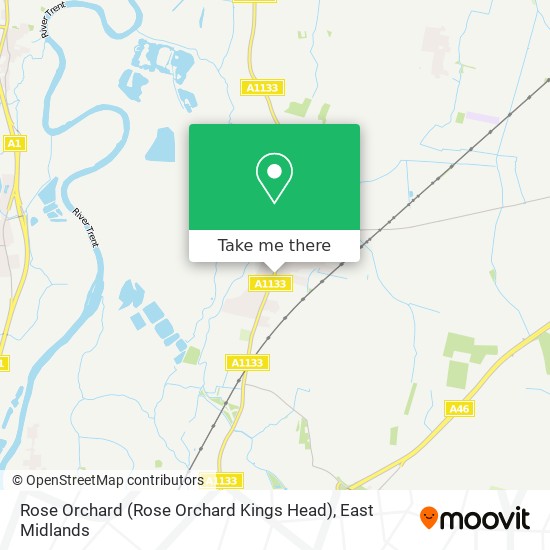 Rose Orchard (Rose Orchard Kings Head) map