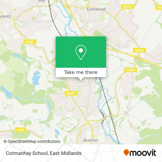 Cotmanhay School map