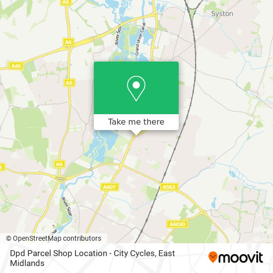 Dpd Parcel Shop Location - City Cycles map