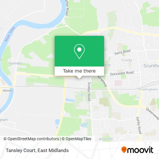 Tansley Court map