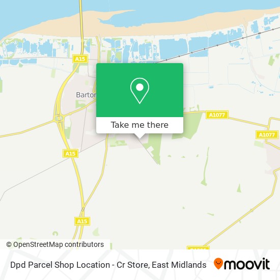 Dpd Parcel Shop Location - Cr Store map