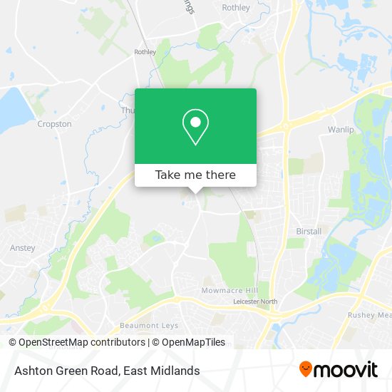 Ashton Green Road map