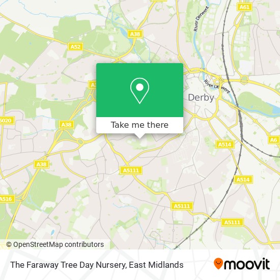 The Faraway Tree Day Nursery map