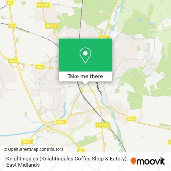 Knightingales (Knightingales Coffee Shop & Eatery) map